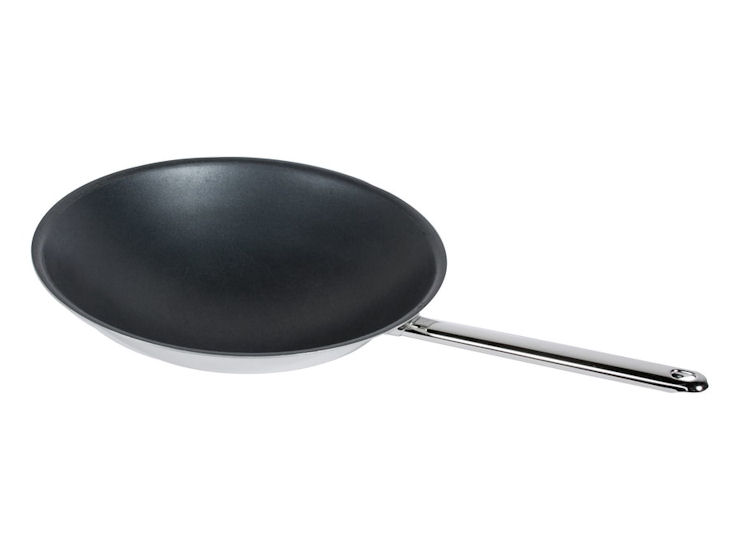 Patelnia Wok, indukcyjna, śr. 38 cm, teflon