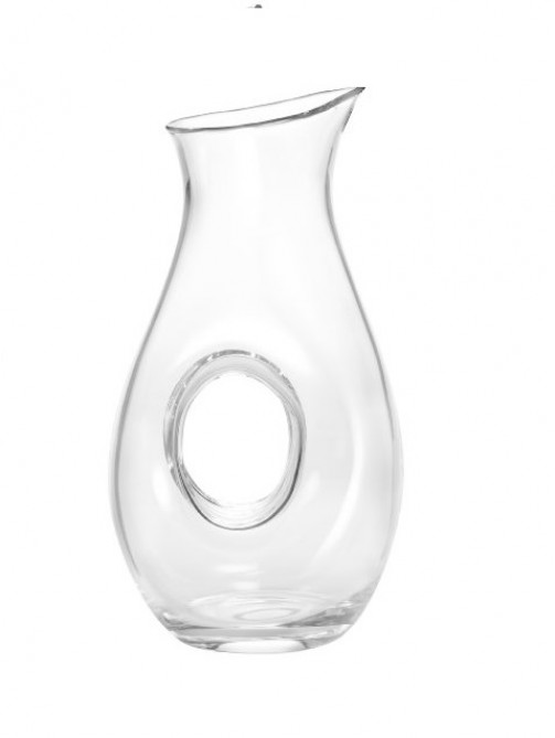 Karafka ze szkła dmuchanego, poj. 1,5 l, ekskluzywna